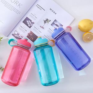 Customized 32OZ <b>Large</b>-capacity Water Bottle with Wide Mouth Made of Plastic, Suitable for Outdoor Fitness Activities - Product Image 3