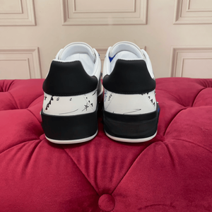 Nuevas Zapatillas Casuales Gabbna 2026 para Hombre y Mujer, con Cordones Azules de Malla Plana con Graffiti 3D, a la Moda - Product Image 4