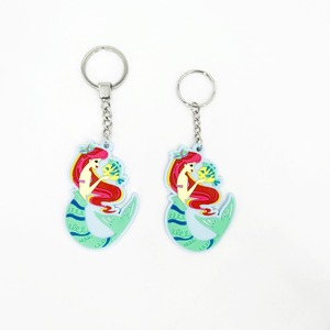 Custom Cartoon PVC Keychain Soft Rubber Anime <b>Bag</b> Charm Key Ring For Promotional Gifts - Product Image 3