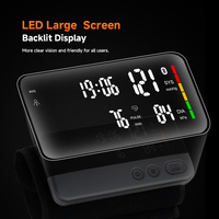 Tensiomètre Électronique Numérique Sans Fil Bluetooth WiFi Rechargeable pour Bras Supérieur Yonker