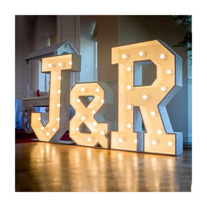 Accesorios Decoración DE BODA <span class=keywords><strong>MS</strong></span> y <span class=keywords><strong>MRS</strong></span> 3ft/4ft Marquee Letter Giant Light up marquesina letras decoración de boda - Product Image 2