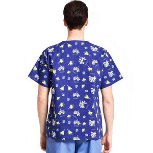 Chemises ANNO à motif animalier pour infirmiers, uniformes de travail pour médecins, cliniques, hôpitaux, dentistes, vétérinaires, t-shirts - Product Image 4