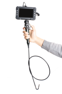 Mesin endoskopi, 5.5mm 720p HD fleksibel dan kamera inspeksi saluran pembuangan dengan lampu dan Monitor terpisah - Product Image 6