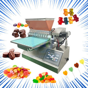 Lab Use Semi-automatic Bear <strong>Kids</strong> Little <strong>Lollipop</strong> Sugar Vitamin Pectin Jelly Toffee Hard <strong>Candy</strong> Make <strong>Machine</strong> - Product Image 5