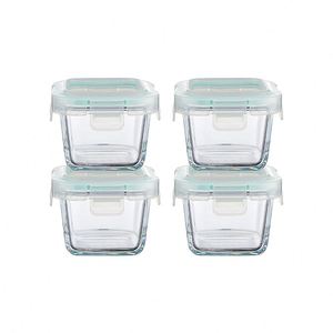 Recipientes de Vidrio Contemporáneos para Almacenamiento de Alimentos, Aptos para Microondas, Loncheras y Cajas Bento para el Regreso a Clases, Seguros para Refrigerador - Product Image 2