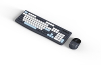 Acer OAK940 Combo clavier et souris de jeu sans fil 2.4Ghz double mode 104 touches Plug & Play 1600 DPI Sem Fio Gadgets