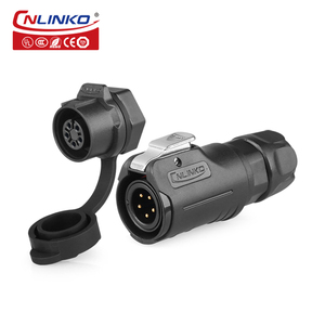 Cnlinko LP12 IP68 không thấm nước Thông tư nam cắm nữ ổ cắm M12 5pin Điện Trung Quốc Nhà sản xuất kết nối - Product Image 5