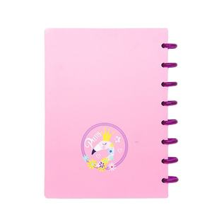 PP Cover <strong>Disc</strong> Binding Academic Daily Target <strong>Notebook</strong> for College Students - Product Image 2
