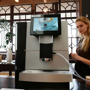 <span class=keywords><strong>Machine</strong></span> à café automatique E60L Cafee Meilleure <span class=keywords><strong>machine</strong></span> à café entièrement automatique avec système de mousse de lait pour le bureau - Product Image 5