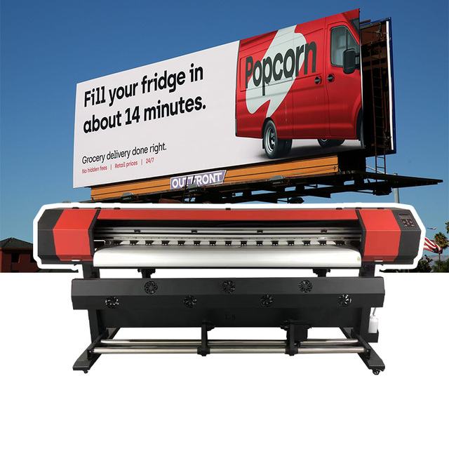 Large Format Printer Vinyl Plotter Eco Solvent Printer With I3200/Xp600 Print Head