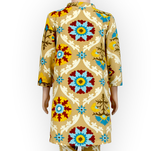 Vestido Básico Personalizado con Estampado Digital, Diseños de Ropa para Niñas, Estilo Hi-Low, Manga Larga, Vestido Navideño para Bebé - Product Image 5