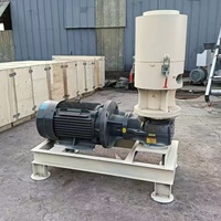 Machine à granulés de bois à matrice plate industrielle pour combustible biomasse, engrais organique, alimentation animale, haut rendement, faible bruit