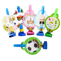 Emballage personnalisé, Sifflets amusants, Jouets sonores pour fêtes d'anniversaire - Sifflet dragon carré, Klaxon bruyant, Sifflet carré
