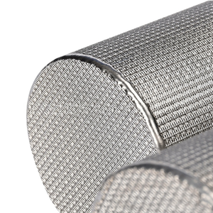 304 316 Stainless Steel Sintered <b>Wire</b> <b>Mesh</b> Filter Disc Multi-layer Sintered Metal Filter Disk For Liquid Gas Filtration - Product Image 1