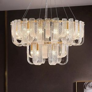 Lustre en laiton de luxe, luminaire suspendu rond à LED, ampoule E27, lampe pour salon, chambre à coucher, salle à manger - Product Image 3