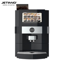 Máquina de Café y Chocolate Caliente Jetinno JL22-ES4C, Máquina Expendedora de Té y Espresso Automática de Sobremesa, Escenario OCS