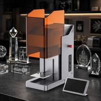 Grabador Láser UV de 355nm, Máquina de Marcado Láser de 5W para Vidrio, Plástico, Cristal, Acrílico y Regalos