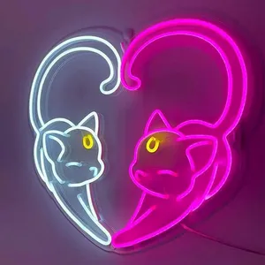 Il più popolare anime neon LED sign light Glowing comic neon acrilico sign
