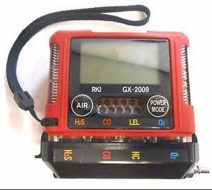 เครื่องตรวจจับก๊าซ GX2009 Riken Keiki GX-3R สำหรับตรวจวัดก๊าซ 4 ชนิดในพื้นที่จำกัด คือ CO/H2S LEL O2 รุ่น GX-3R Pro - Product Image 3