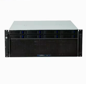 Boîtier de rack de serveur 4U 8 baies de disque dur remplaçables à chaud Profondeur de 400mm Prend en charge la carte mère EATX Max Facteur de forme ATX Comprend un <span class=keywords><strong>ventilateur</strong></span> - Product Image 5