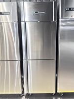 Congelador Comercial Shenchu de Una Sola Temperatura con Ruedas, Ahorro de Energía, Enfriamiento por Ventilador, Diseño Sin Escarcha, Acero Inoxidable, Digital