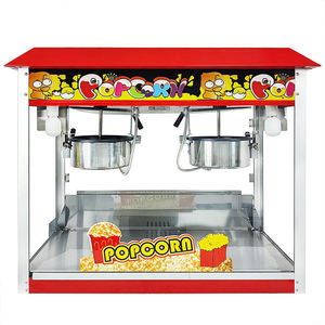 Hot Sale Electric <strong>Popcorn</strong> <strong>Machine</strong> <strong>Popcorn</strong> Making <strong>Machine</strong> Cart 2 Pots Gas Operated Commercial <strong>Popcorn</strong> <strong>Machine</strong> - Product Image 1