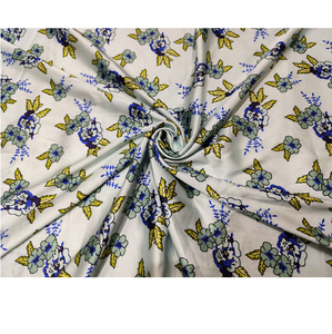 Tela Satén 100% Poliéster Estampada Multicolor para Niñas, Manualidades de Costura, Vestido de Novia, Suave, Lisa y Brillante - Product Image 1