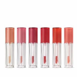 Brillo Labial Vegano al por Mayor con Etiqueta Privada, Botella Cuadrada de Doble Capa, Brillo Espejo, Larga Duración para Maquillaje Diario, Tubos Personalizados - Product Image 2