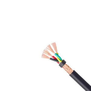 Sensor Cable RS485 RVSP 2,3,4,5 Core Sheathed Cable 0.3mm 0.5mm 1mm Round Stranded Copper Flexible Communication Cable