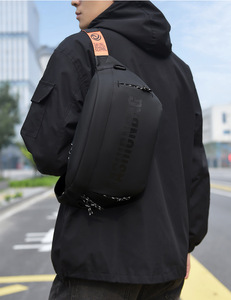 Sac banane bandoulière en nylon grande capacité, nouvelle mode, pour voyage et extérieur, avec logo personnalisé, vente en gros - Product Image 6