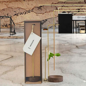 Quemador de Incienso Americano de Sándalo Aromático, Venta Caliente 2023, para Varillas, Hecho a Mano, de Latón, Invertido, con Bandeja Ondulada - Product Image 3