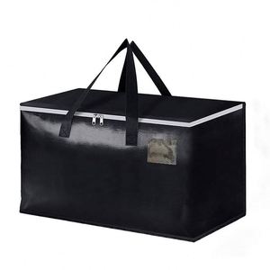 Super Heavy-Duty Foldable Shopping <b>Tote</b> Bag Supermarket Kitchen Laminated PP Non Woven Reusable Grocery Storage Bag - Product Image 1