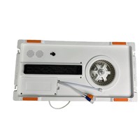 Chauffe-plafond PTC mince 1200W 2200W en plastique pour salle de bain avec ventilateur d'extraction et lumière, ventilation 3-en-1 étanche pour douche