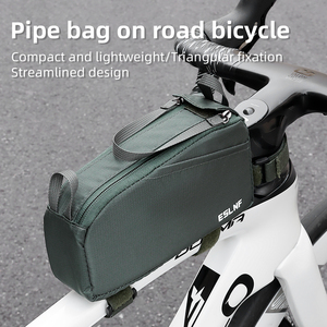 Bolsa para <span class=keywords><strong>Bicicleta</strong></span> Modelo Nuevo - Bolsa para Cuadro Delantero con Logotipo Personalizable, Bolsa Tubular para Bicicletas, Equipo <span class=keywords><strong>de</strong></span> Ciclismo Nocturno - Product Image 5