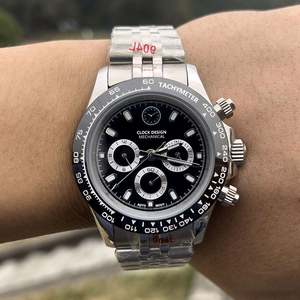 Nuevo Reloj de Pulsera Cronógrafo Automático Mecánico para Hombre, Caja de Acero Inoxidable 904L con Cristal de Zafiro, 40 mm, Movimiento 7750 4130 - Product Image 4