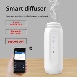 เครื่องกระจายกลิ่นอโรมาไฟฟ้าแบบสมัยใหม่ ใช้กับน้ำมันหอมระเหย  ควบคุมความชื้นอัจฉริยะ ไม่ใช้น้ำ  เสียงเบา  วัสดุพลาสติก  รับประกัน 1 ปี - Product Image 2