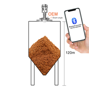 80GHz Tần số cao CE chứng nhận mặt bích gắn Radar cảm biến mức độ liên tục giám sát cụ - Product Image 1