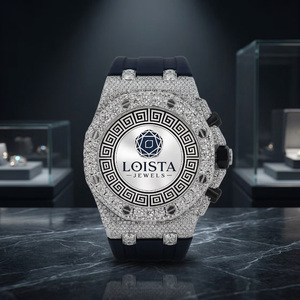 Montre en Moissanite Haut de Gamme en Promotion pour Soirées en Club et Style Célébrité – Disponible à Prix Avantageux LOISTA - Product Image 6