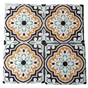 Azulejos de Porcelana Color Verde Mate de Fábrica, Aspecto Floral, Decoración <span class=keywords><strong>del</strong></span> Hogar, Antideslizantes, Pequeños Ladrillos de Cerámica para Paredes y Pisos - Product Image 6