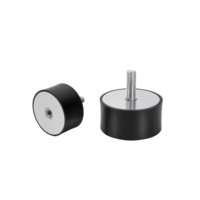 Support en caoutchouc anti-vibration pour générateur, pompe, compresseur, amortisseur de chocs cylindrique en caoutchouc, isolateur, amortisseur de vibrations