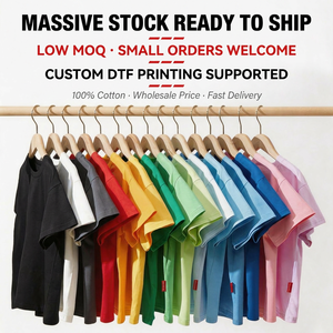 T-shirt graphique personnalisé en gros, imprimé en coton, été, pour enfants garçons et filles, coupe oversize, col rond, manches courtes, tissu 180g, logo personnalisé - Product Image 2
