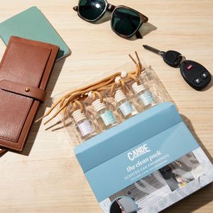 Auto-Lufterfrischer-Set mit vier 8ml-Flaschen und einzigartigen Hänge-Düften für langanhaltende Auto-Aromatherapie - Product Image 3