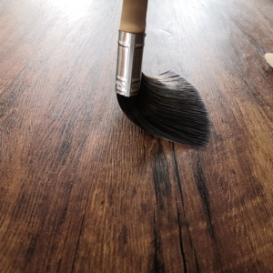 Pinceau pour peinture à Filaments, <span class=keywords><strong>brosse</strong></span> avec manche en bois, outils <span class=keywords><strong>de</strong></span> peinture à l'huile décorative - Product Image 6