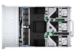 เซิร์ฟเวอร์แบบแร็ค PowerEdge R760 ขนาด 2U พร้อมช่องใส่ไดรฟ์ขนาด 2.5 นิ้ว 16 ช่อง  ซีพียู Intel Xeon Platinum 8580 ความเร็ว 2.00 GHz 60 คอร์ แรม 32GB  พร้อม PERC H755N และพาวเวอร์ซัพพลาย 1400W - Product Image 3