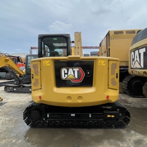 Mini-excavatrice CAT 307.5 d'occasion, excavatrice sur chenilles hydraulique de 8 tonnes, machine de construction compacte - Product Image 1