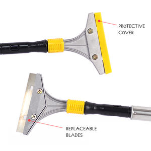Poste telescópico de acero inoxidable de mano con extensión de mango largo Acoplamiento rápido de pala multiusos ecológico - Product Image 2
