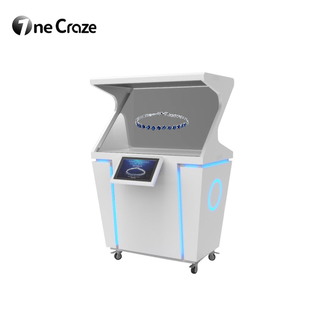 High Quality Lcd Display Hologram Lcd All in One Pc Interactive Model 3d Holographic Cabinet Pyramid showcase Vetrina Olografica