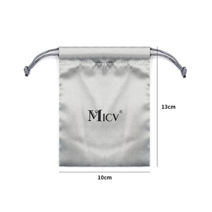 Bolsa con Cordón de Satén y Gamuza Reciclable Personalizada BSCI/ISO para Zapatos, Bolsos, Joyería, Pelucas con Impresión de Logotipo Personalizado y Opciones de Almacenamiento - Product Image 2