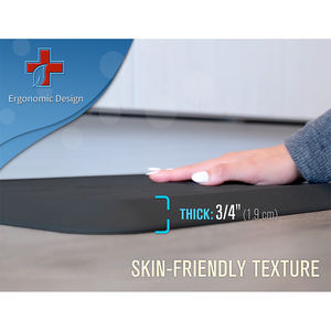 Tapete Antifatiga Personalizable de PU Conlloan, Tamaños 20x32 20x60, Diseño de Masaje 3D, Alivio para Áreas de Trabajo en Pies en la Cocina - Product Image 4