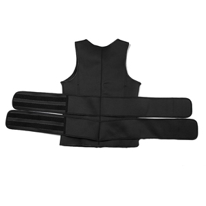 メンズボディシェイパーウエストトレーナーベストスリミングシャツサウナスウェットコンプレッションアンダーシャツシェイプウェアファットバーナーワークアウトトップス - Product Image 6